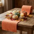Filzband aus Schafwolle, Orange, 15 cm x 5 m, für Dekorationen | Floristik24.at