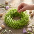 Dekobast Naturbast Apfelgrün 200g zum Basteln und Dekorieren | Floristik24.at