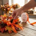 Geschenkband aus Polyester 15mm Orange 50m Schleifenband für Dekoration | Floristik24.at
