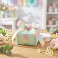 Polyester Dekoband Regenbogen Pastell 15mm x 18m für Geschenk- und Blumendekoration | Floristik24.at