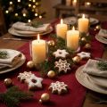 Weihnachtliche Streudeko Sterne Polyresin 6 cm, Set 24 Stück, Puderzucker-Optik | Floristik24.at