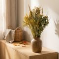 Trockenblumen-Set Gelb Naturfarben 60cm für Strauß und Kranz | Floristik24.at