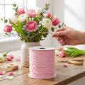 Draht umwickelt mit Papier 50m Rosa Ø2mm | Floristik24.at