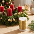 Floristendraht Myrtendraht Gold Ø 0,30 mm 3 x 100 g für Bastel- und Schmuckarbeiten | Floristik24.at
