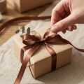 Geschenkband Satin Braun 6mm x 50m Dekoband für Basteln und Dekorationen | Floristik24.at