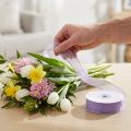 Chiffonband Organzaband Lila 25mm x 20m mit Drahtkante | Floristik24.at