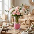 Farbsand Stein Granulat 0,1mm - 0,5mm Pink 2kg Innen- und Außendekoration | Floristik24.at