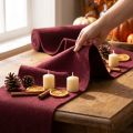 Filzband Wolle Dunkelrot 15cm x 5m für Deko und Basteln | Floristik24.at