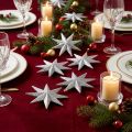 Glittersterne Silber Ø10cm 12 Stück aus Kunststoff für Weihnachtsdekoration | Floristik24.at