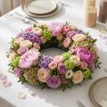 OASIS® IDEAL Steckschaumringe mit Kunststoffgitter Grün Ø18,5cm 5er-Set | Floristik24.at