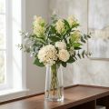Künstliche Blumen Skimmia japonica Cremeweiß, 45 cm, 2 Stück | Floristik24.at