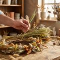 Trockenblumen-Set Natur 60cm – Gräser, Wiesenblumen und Getreide für DIY-Dekoration | Floristik24.at