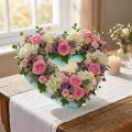 Styropor Herz mintgrün 18cm 2 Stück für Basteldekoration | Floristik24.at