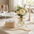 Dekoband Samtband Geschenkband 10mm Beige 20m Polyamid | Floristik24.at
