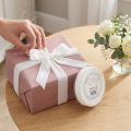 Samtband Dekoband Weiß 20 mm x 10 m für Geschenk- und Dekorationsarbeiten | Floristik24.at