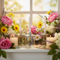 Glaszylinder Vase transparent 10cm 3er-Set für Innenbereich | Floristik24.at