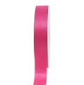 Floristik24 Geschenk- und Dekorationsband 15mm x 50m Pink