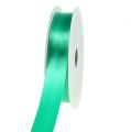 Floristik24 Geschenkband Kräuselband grün 25mm 100m