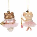 Katzen-Christbaumschmuck aus