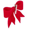 Dekoschleifen Rot mit Clip, 11