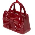 Deko-Handtasche aus Polyresin
