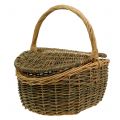 Floristik24 Picknickkorb Weide 40cm x 30 cm H20cm