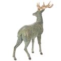 Hirschfigur stehend aus