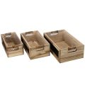 Kiste aus Holz mit Tafelfront