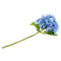 Hortensie Blau Kunstblume 36cm