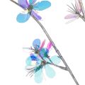 Künstlicher Blütenzweig mit irisierenden Blüten 98 cm | Floristik24.at