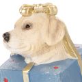 Dekofigur Hund sitzend im