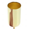 Floristik24 Kerzenhalter Gold für Stabkerzen Ø2,2cm 4St