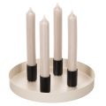 Magnetische Kerzenhalter rund