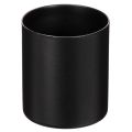 Floristik24 Stabkerzenhalter mit Magnet, Metall, 4 cm, Matt Schwarz, 4er-Set