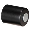Stabkerzenhalter mit Magnet, Metall, 4 cm, Matt Schwarz, 4er-Set | Floristik24.at