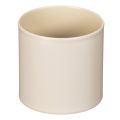 Floristik24 Magnetische Kerzenhalter aus Metall für dicke Stabkerzen Ø 4 cm 4 Stück taupe-creme