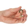 Kerzenpins Advent Zahlen 1 bis 4 Set 4 cm Gold Metall | Floristik24.at