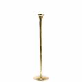 Floristik24 Kerzenständer Antik Gold Ø9,5cm H29,5cm