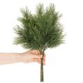 Künstlicher Kiefernzweig aus Kunststoff grün 40cm 4 Stück für Innenbereich | Floristik24.at