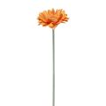 Floristik24 Künstliche Blumen Gerbera Orange 45cm