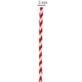 Kordel aus Polyester 3mm Rot-Weiß Zickzack 20m für Basteln und Verpacken | Floristik24.at