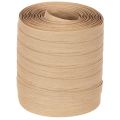 Kräuselband Baumwolle Beige 10mm x 100m Geschenkdekoration | Floristik24.at
