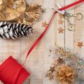 Kräuselband Rot auf Rolle für Geschenkverpackungen | Floristik24.at