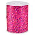 Floristik24 Kräuselband Geschenkband Pink mit Punkten 10mm 250m