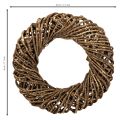 Dekokranz aus Naturzweigen Rattan braun rund Ø 45 cm | Floristik24.at