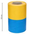 Kranzband Moiré 150mm Blau-Gelb für Dekorationen und Kranzgestaltung | Floristik24.at