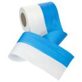 Kranzband Moiré Blau-Weiß 125 mm – Dekorationsband für Gestecke, Kränze und Verpackungen | Floristik24.at