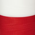 Kranzband Moiré Weiß-Rot 125mm x 25m aus 100% Acetat | Floristik24.at