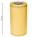 Kranzband aus Acetat Polyester Moiré-Muster Gelb 175mm x 25m | Floristik24.at