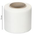 Kranzband 75mm x 25m Weiß Acetat für Trauerfloristik | Floristik24.at